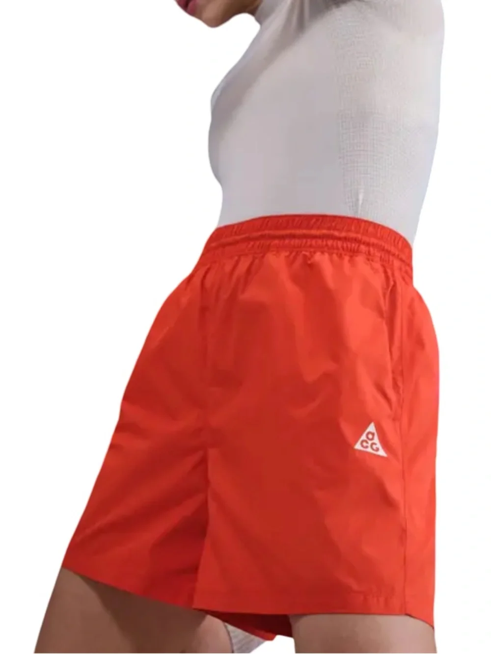 Nike ACG Repel Ripstop Hiking Shorts Red Womens XS Trail HJ0263-633 NEW - Picture 3 of 13